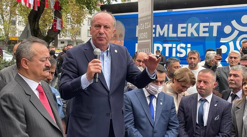 İnce: İki sene önce tezkereye ‘evet’ deyip, bugün ‘hayır’ diyenlerden değiliz