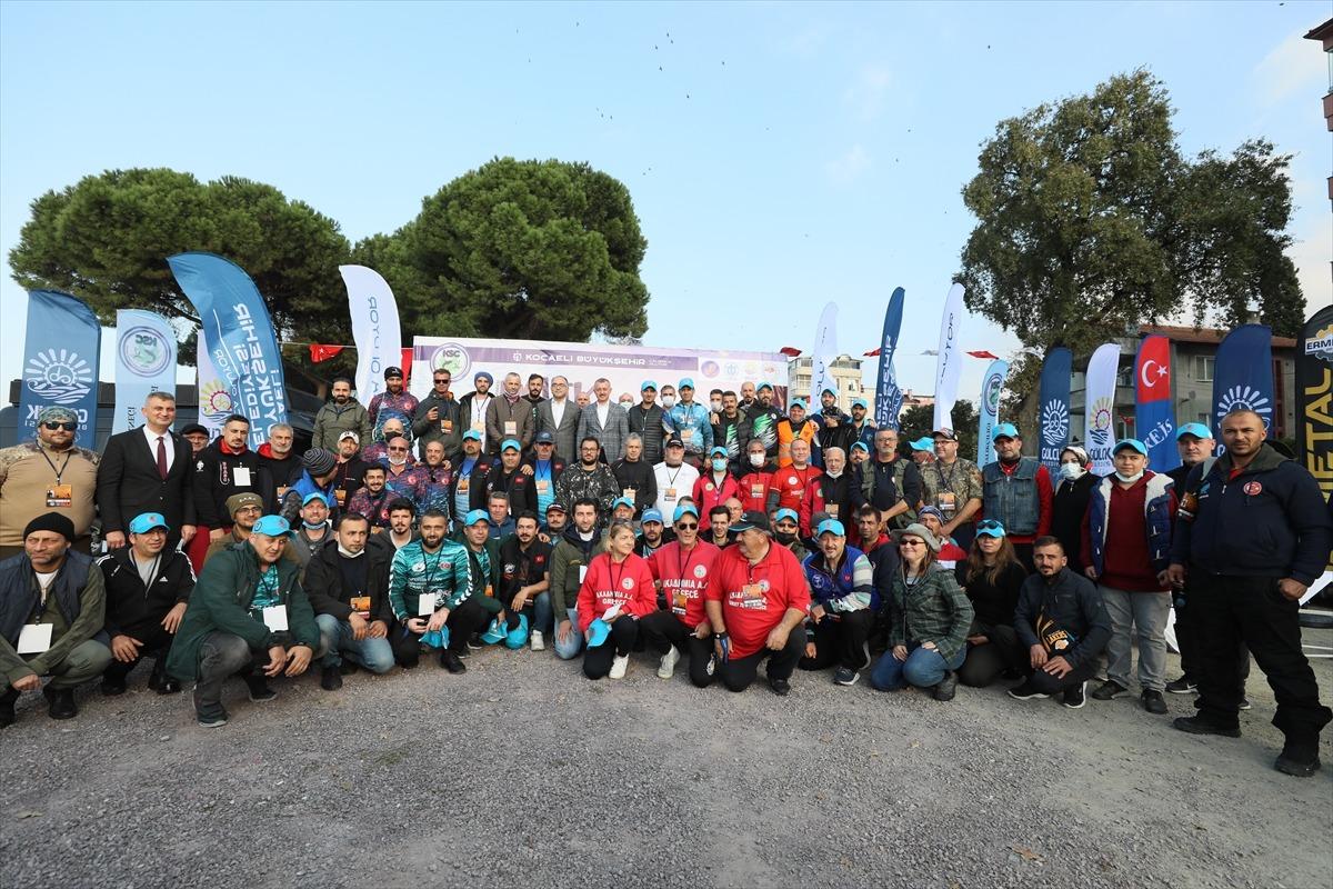 Kocaeli'de 4. Uluslararası Balık Yakalama Yarışması d&uuml;zenlendi