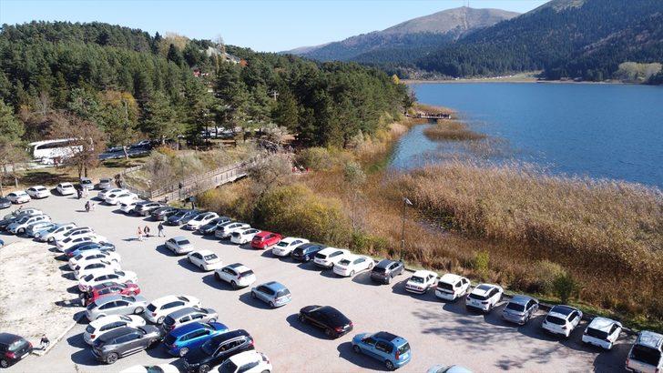 Abant hafta sonu tatilcilerin akınına uğradı G2