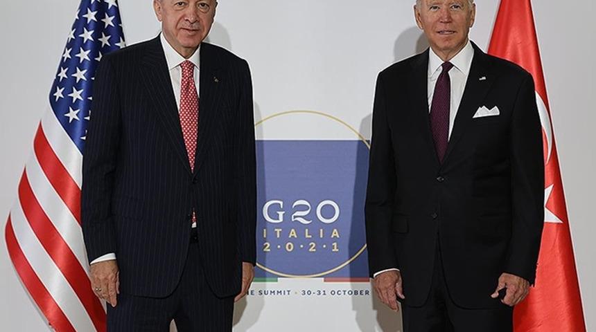 Son Dakika: Erdoğan-Biden görüşmesi sona erdi