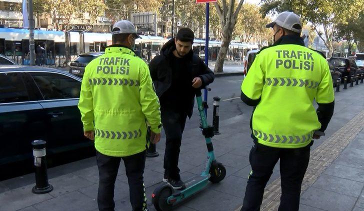 İstanbul'da scooter denetimi! Bu hatalar sürücülere pahalıya patladı G1