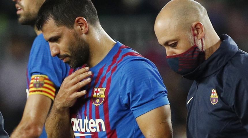 Sergio Agüero'ya teşhis kondu: Kalp ritmi bozukluğu!