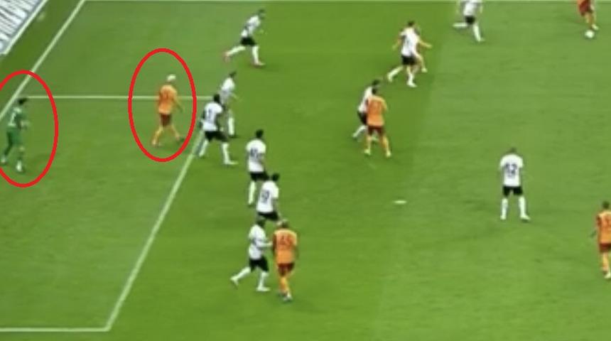 Galatasaray'ın golüne ofsayt tepkisi!