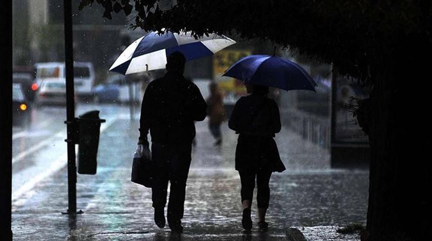 Meteorolojiden çok sayıda il için kuvvetli yağış uyarısı (1 Kasım Pazartesi hava durumu)