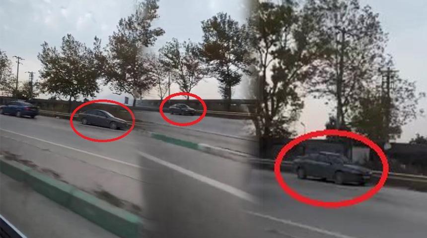 Görülmemiş olay! Şehirlerarası yolda faciaya davetiye çıkardı