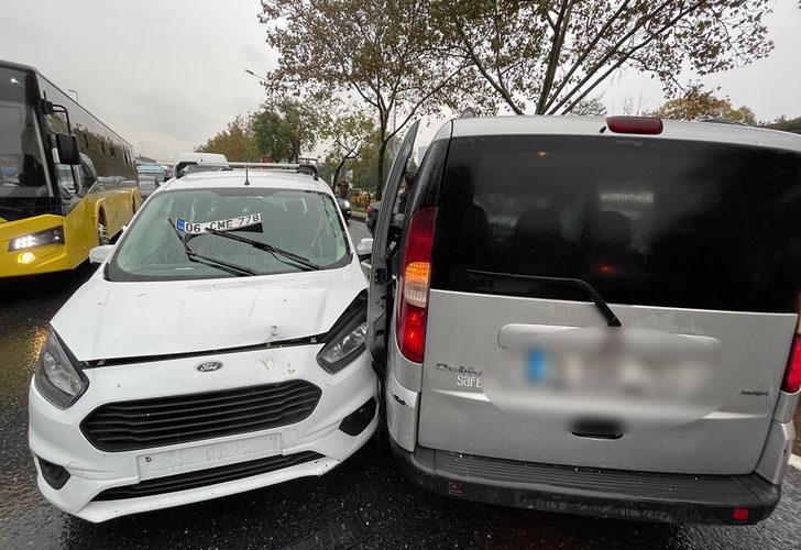 Son Dakika: Şişli'de zincirleme trafik kazası! 7 araç birbirine girdi G3