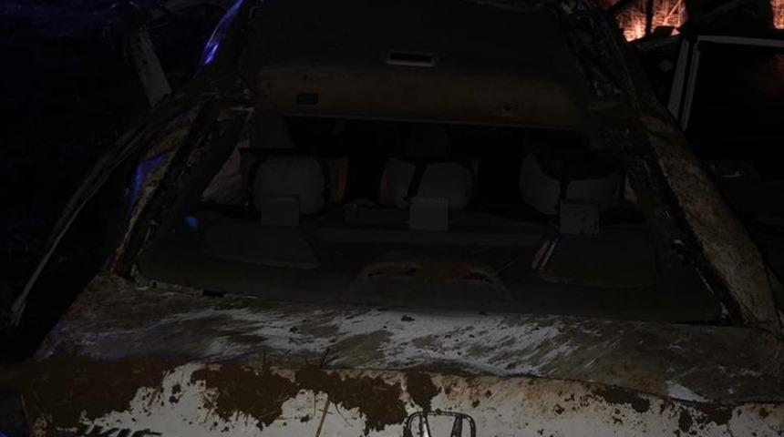 Elazığ'da otomobilin devrilmesi sonucu bir kişi öldü, bir kişi yaralandı