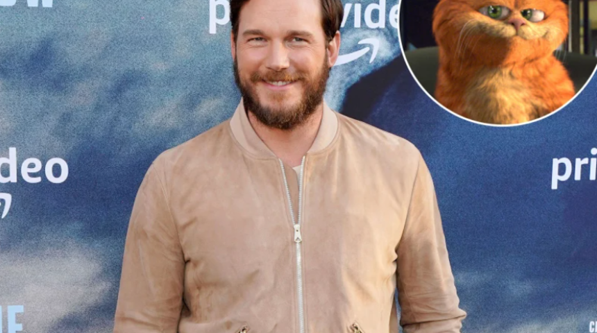 Garfield’i seslendirecek kişi belli oldu! Chris Pratt, sesiyle Garfield olmaya hazırlanıyor