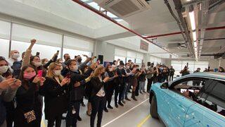 TOGG prototipi test için yola çıktı