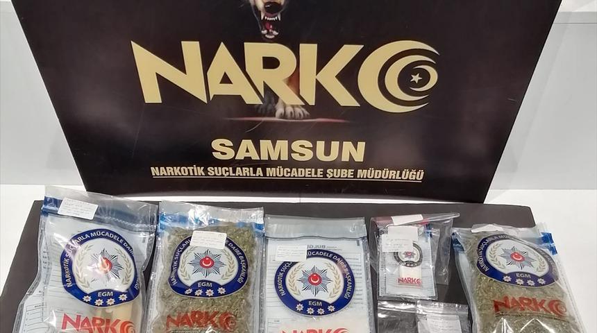 GÜNCELLEME - Samsun'daki uyuşturucu operasyonunda 3 tutuklama