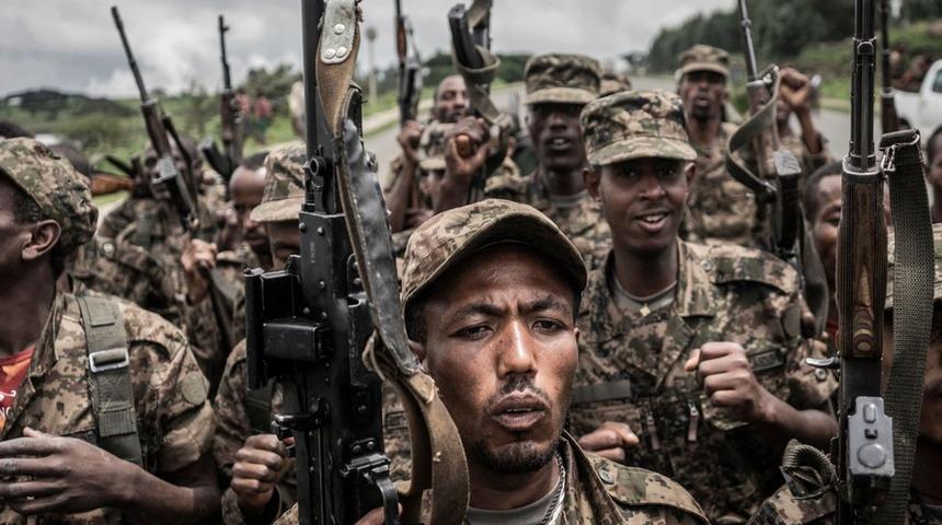 Tigray krizi: Etiyopya'nın başkenti Addis Ababa'da halka kenti savunma &ccedil;ağrısı