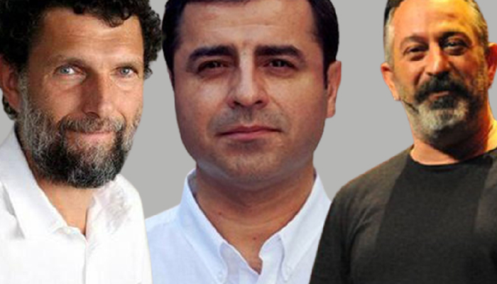 Cem Yılmaz’dan olay yaratan Selahattin Demirtaş ve Osman Kavala yorumu
