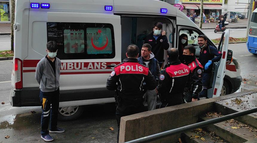 "Ben vuruldum" diyen şahsın yanına giden ekipler ger&ccedil;eği &ouml;ğrenince şaşkına d&ouml;nd&uuml;