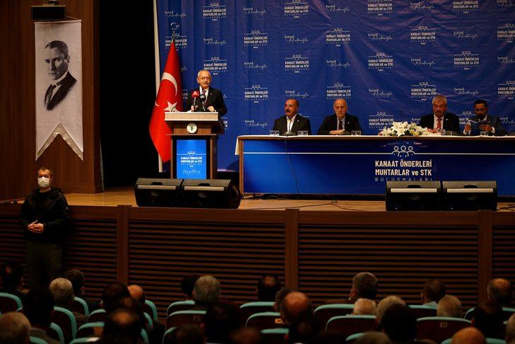 Kılıçdaroğlu, "Kanaat Önderleri, Muhtarlar ve STK Buluşmaları"nda konuştu: (1) G1