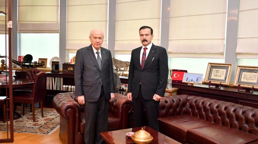 Kürşat Yılmaz'dan Devlet Bahçeli'ye ziyaret