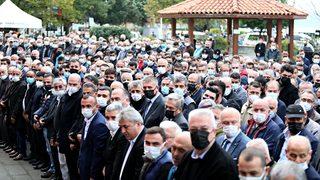 İçişleri Bakanı Soylu, Sinop'taki selde kaybolanların gıyabi cenaze namazına katıldı