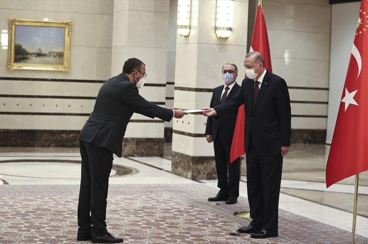 Ukrayna Büyükelçisi Bodnar, Cumhurbaşkanı Erdoğan'a güven mektubu sundu G2