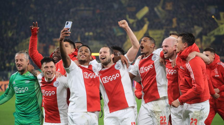 Ajax Dortmund'u yenerek gruptan çıkmayı garantiledi