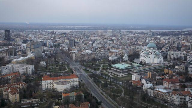 BBC Lindley'nin Sırbistan'ın başkenti Belgrad'daki adımlarının izini sürdü