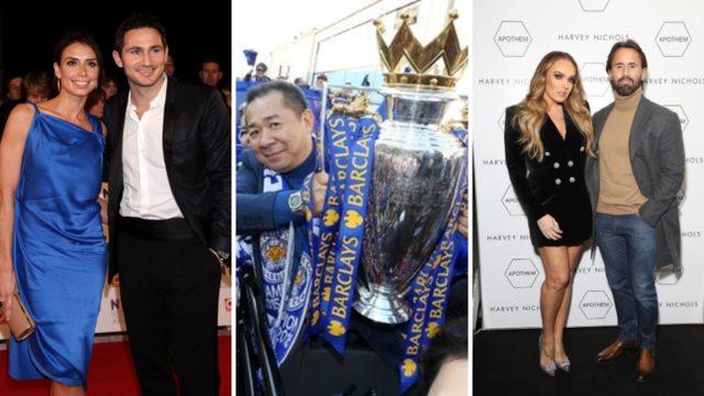 Frank ve Christine Lampard, Vichai Srivaddhanaprabha ve Tamara Ecclestone ile eşi Jay Rutland