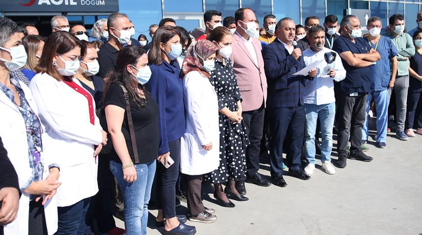 Hasta yakını, hemşire ve güvenlik görevlisine saldırdı! Hastane çalışanları ayaklandı