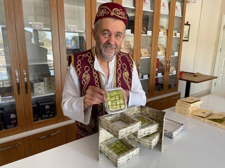 Edirneli şekerlemeci Osmanlı'nın "şakşaki" şekerini lokum kıvamında üretti G3
