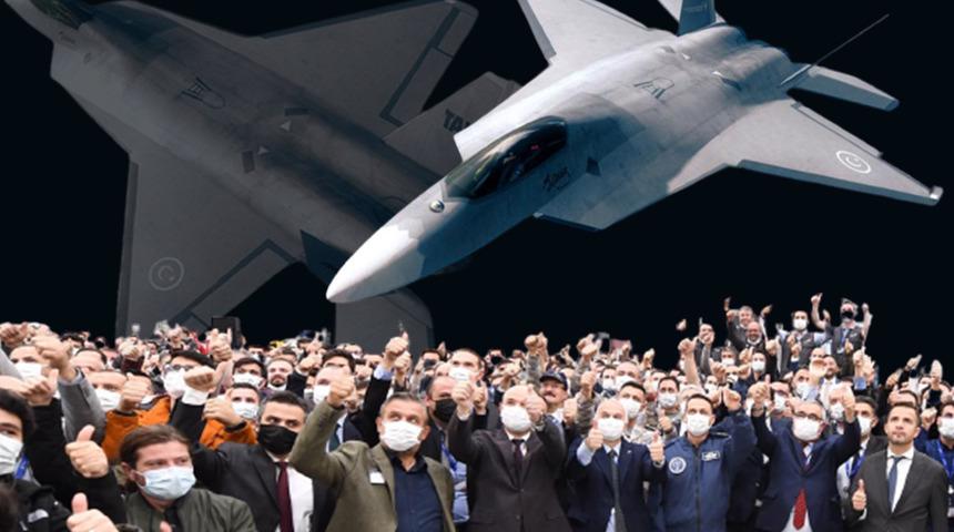 Temel Kotil duyurdu! Yerli savaş uçağının ilk parçası üretildi