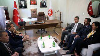 TDP Genel Başkanı Sarıgül, Kayseri'de ziyaretlerde bulundu