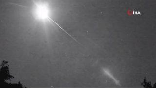 İngiltere'de gizemli cisim heyecanı! Birçok şehirden görüldü