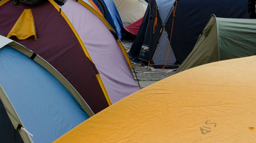 Diyarbakır'a 2 bin çadırlık stok