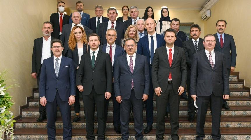Samsun'a Bosna Hersek'teki kardeş şehri Brçko'dan ziyaret