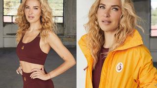 Galatasarayla anlaşan Burcu Esmersoy'un pozlarına beğeni yağıyor