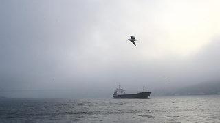 İstanbul'da gemi trafiğine 18.20 itibarıyla sis engeli