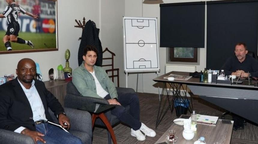 Claude Makelele'den Sergen Yalçın'a ziyaret