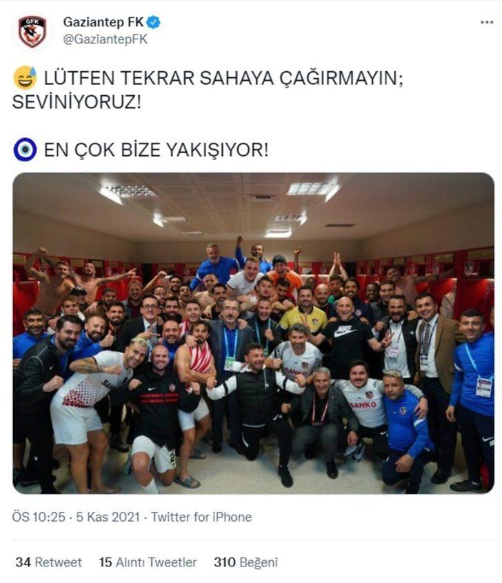 Gaziantep FK-Kasımpaşa maçında ilginç olay G3