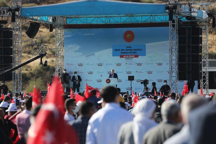 Ilısu Prof. Dr. Veysel Eroğlu Barajı ve HES Açılış Töreni G3