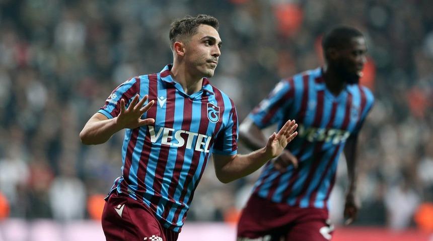 Trabzonspor Beşiktaş karşısında uzatmalarda g&uuml;ld&uuml;: 2-1