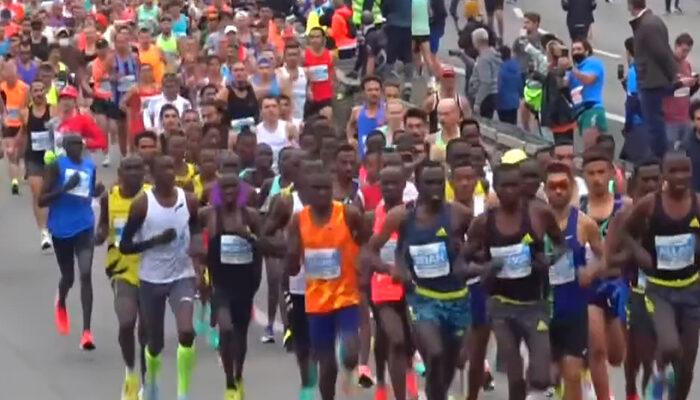 40 bin kişi Asya'dan Avrupa'ya koşuyor! 43. İstanbul Maratonu başladı