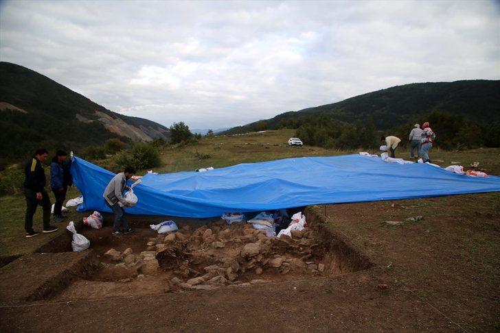Kahin Tepe kazılarının bu yılki bölümü tamamlandı G3