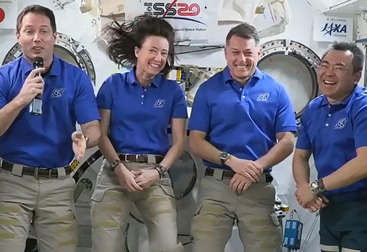 Astronotlar, tuvaleti kullanmadan Dünya’ya dönecek