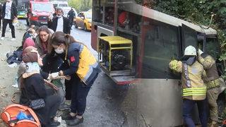 İstanbul'da yolcu minibüsü kaza yaptı! 1 ölü, 7 yaralı