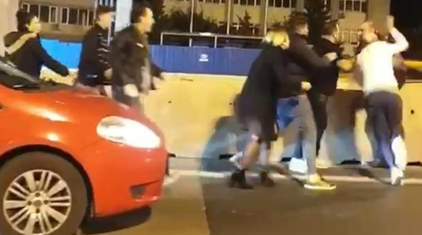 15 Temmuz Şehitler Köprüsü'nde gergin anlar! Yol verme tartışması kavgaya dönüştü