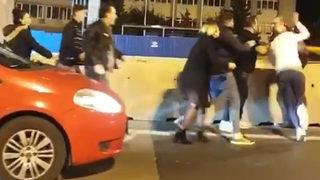 15 Temmuz Şehitler Köprüsü'nde gergin anlar! Yol verme tartışması kavgaya dönüştü