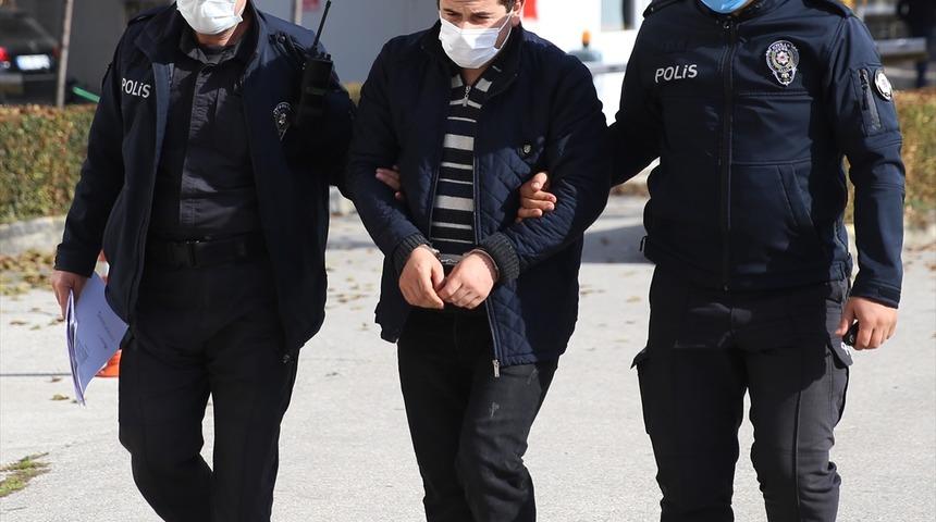 Eskişehir'de görevli olduğu sitede yangın çıkaran zanlı yeniden gözaltına alındı