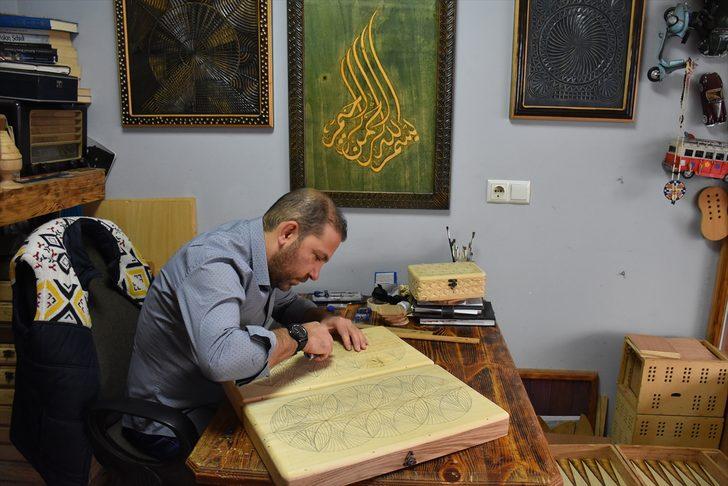 Ordulu ahşap ustasının 7 metrekarelik atölyesindeki mahareti yurt dışına ulaştı G1