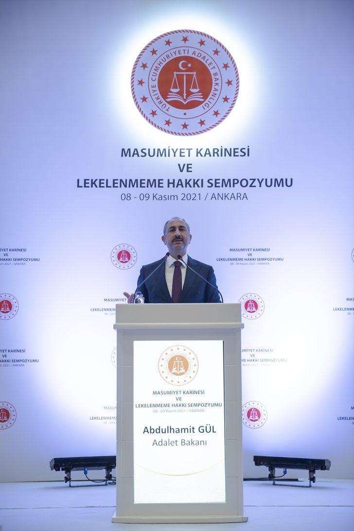 Adalet Bakanlığınca Masumiyet Karinesi ve Lekelenmeme Hakkı Sempozyumu düzenlendi G2