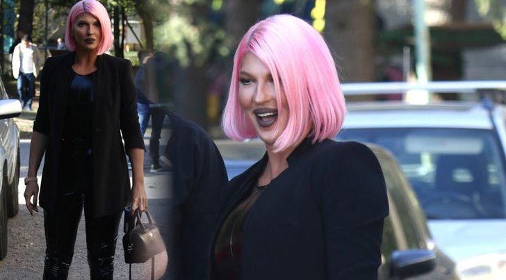 Jelena Karleusa saçını pembeye boyattı G5