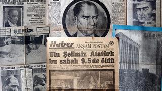 10 Kasım matemi tarihe, gazete manşetleri ile geçti: İnsanlık büyük evladını kaybetti!