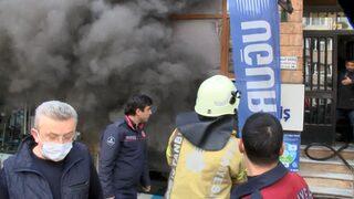 Sarıyer'de yangın paniği! Sokağa döküldüler