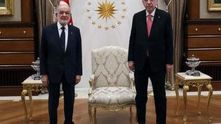 Beştepe'de Erdoğan-Karamollaoğlu görüşmesi!  2 saat 20 dakika sürdü